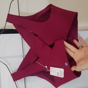 NWT Lululemon Enlite Bra Zip Front